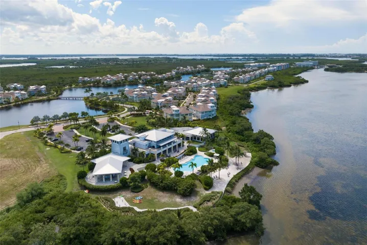 Aerial of Beach Club
