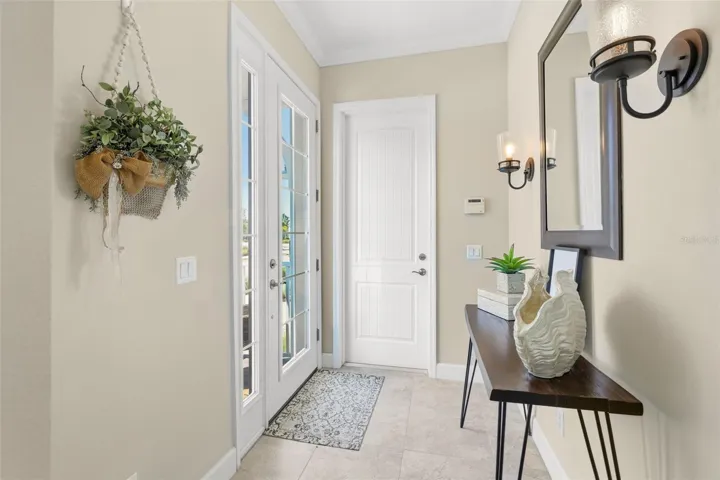 Foyer entry on first level
