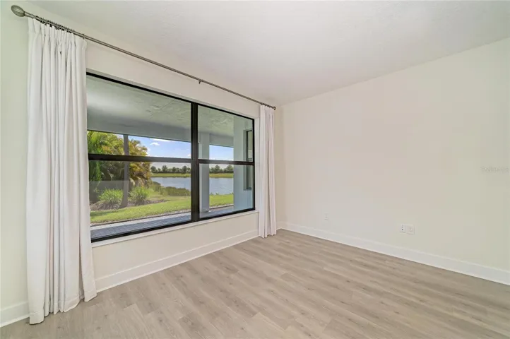 Primary bedroom with view