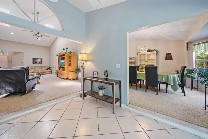 Step down flex space (AKA Great Room)