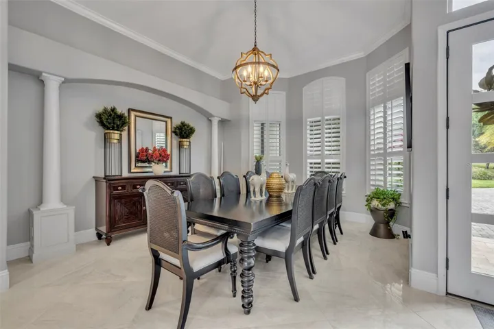 Front dining room
