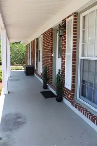 Classic front porch
