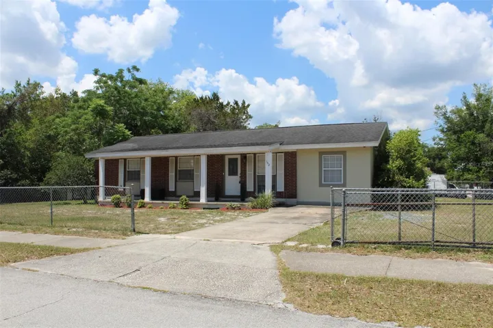 Fully enclosed .26 acre lot.