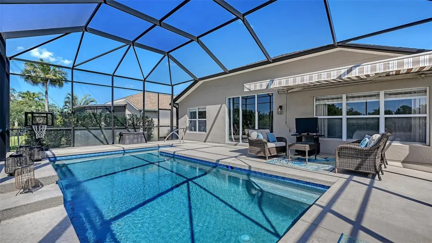 Heated pool