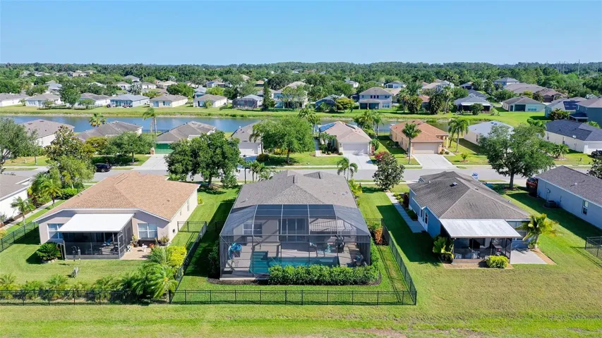 Aerial view - back