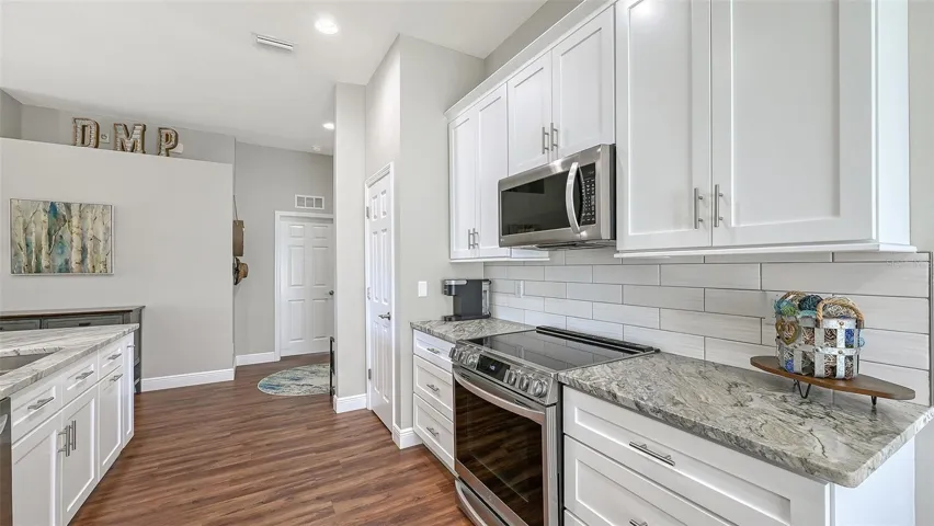 Kitchen with smart appliances