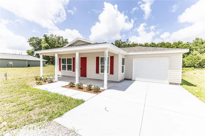 Front view of home