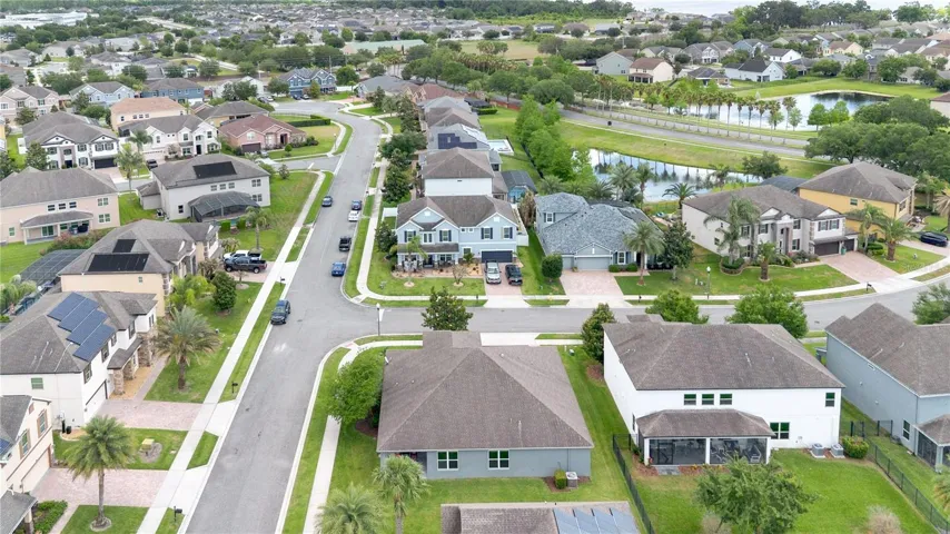 Aerial of Backyard