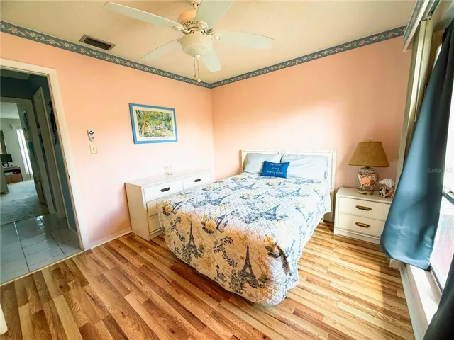 Updated flooring in the second bedroom