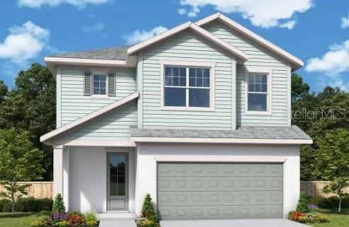 Front Exterior Rendering **Paint Colors May Vary
