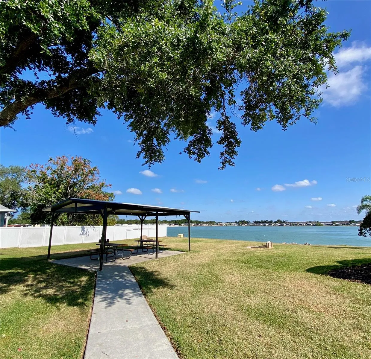Pavilion with Picnic Tables and Electric