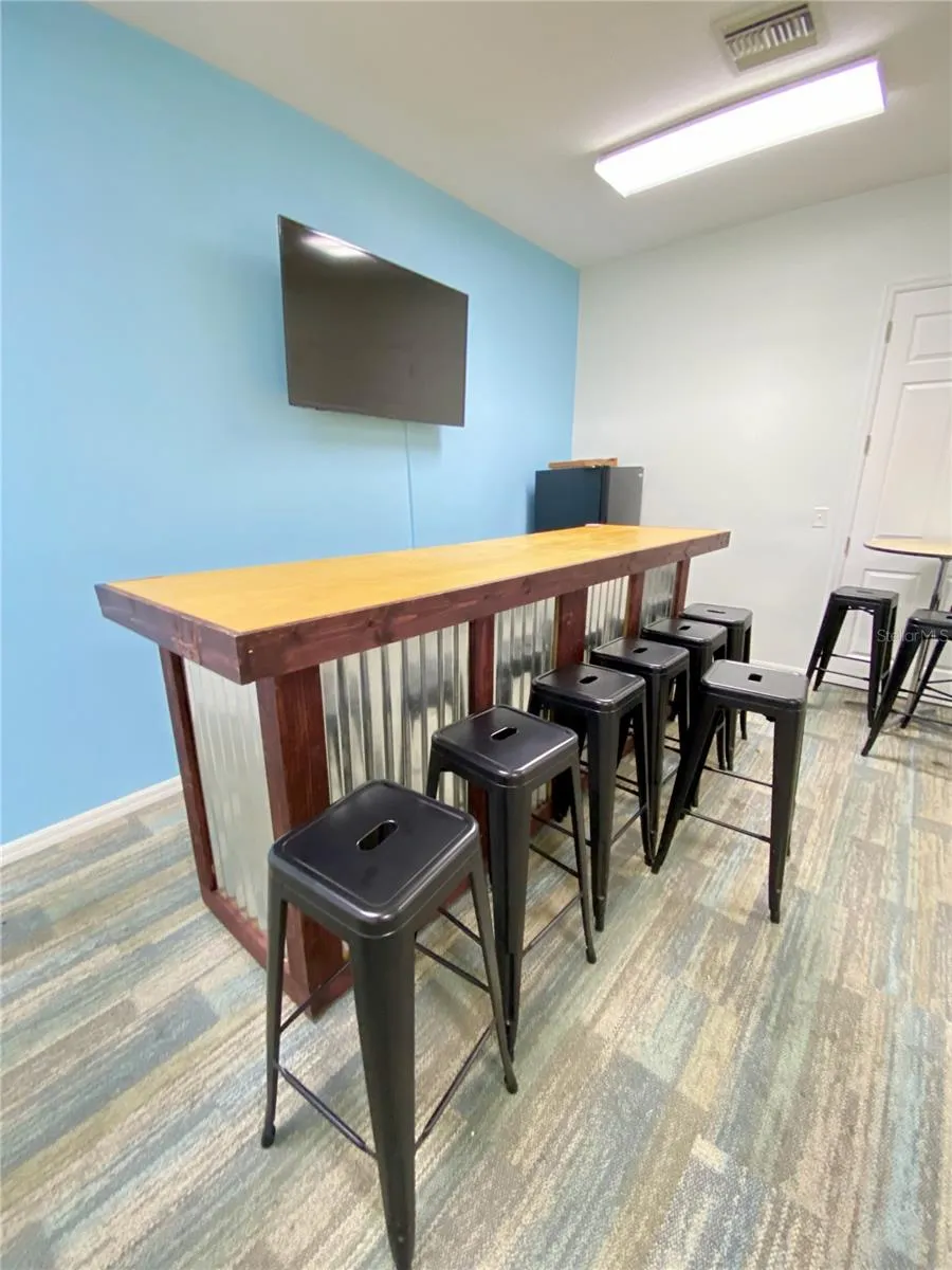 Clubhouse Bar/Game Room