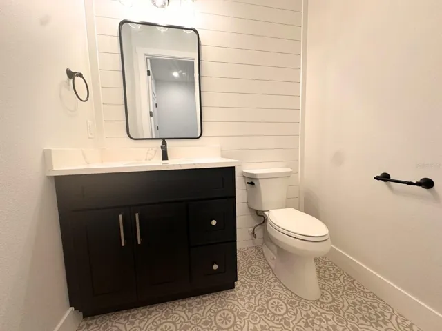 Powder bathroom.