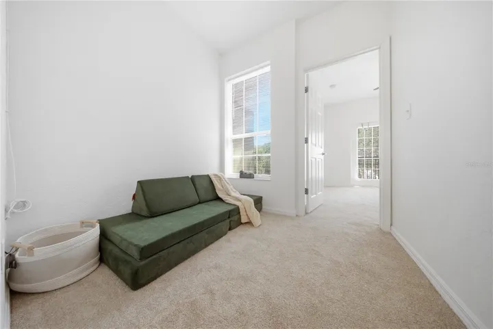 Use this flex space as your home office or a second lounge area