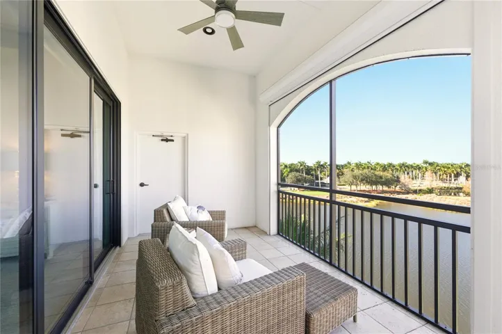 Waterfront Balcony off primary suite