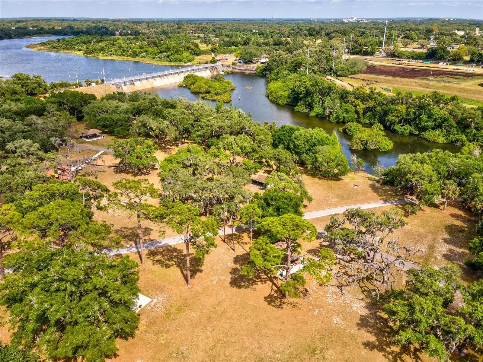 One block away from the property-Hillsborough river and Rowlett Park