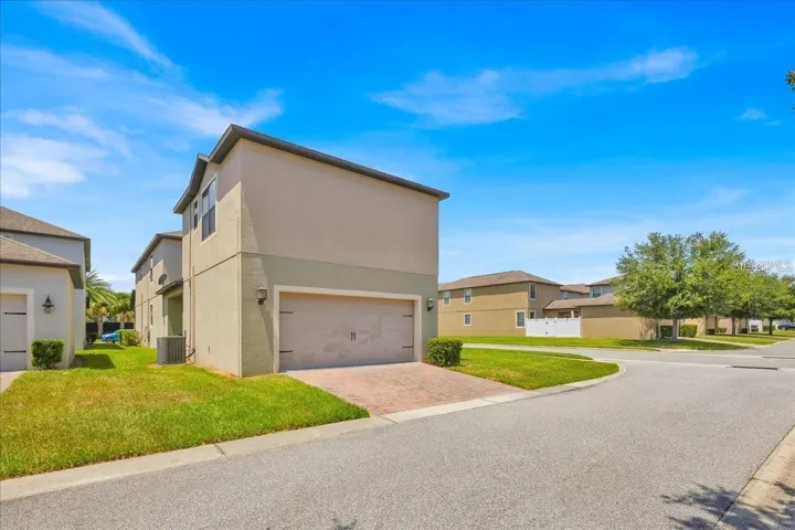 Garage Door and Driveway