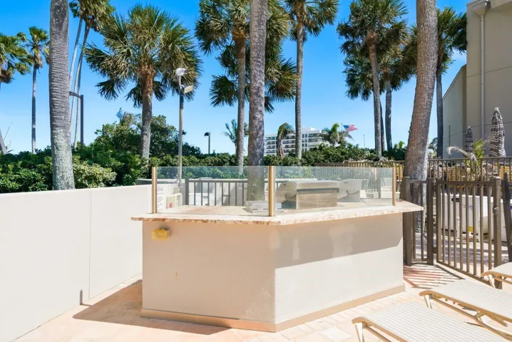 Grilling area