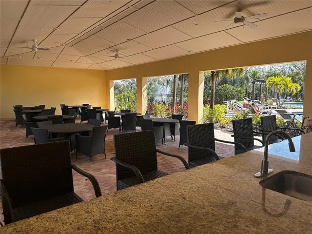 Covered Seating and location of Bunko, Bingo, and Dance Events