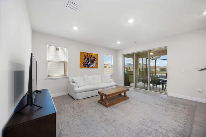 Family Room leads to Outdoor Oasis