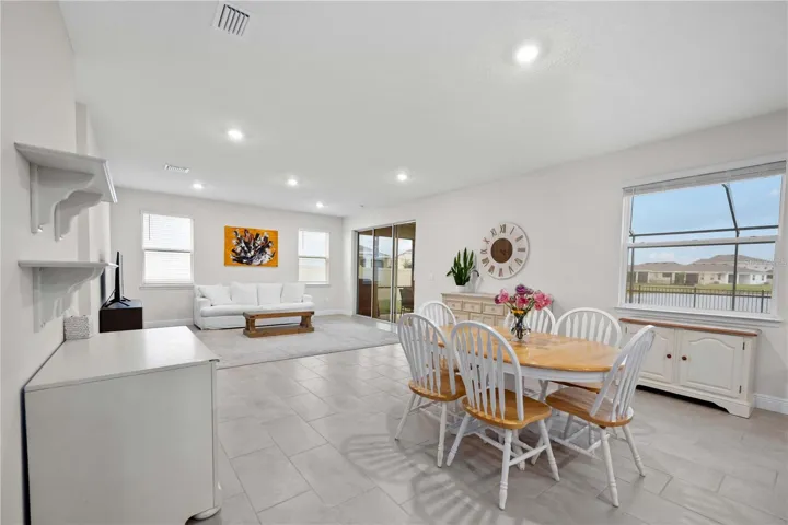 Open Kitchen/ Dining/ Living Space