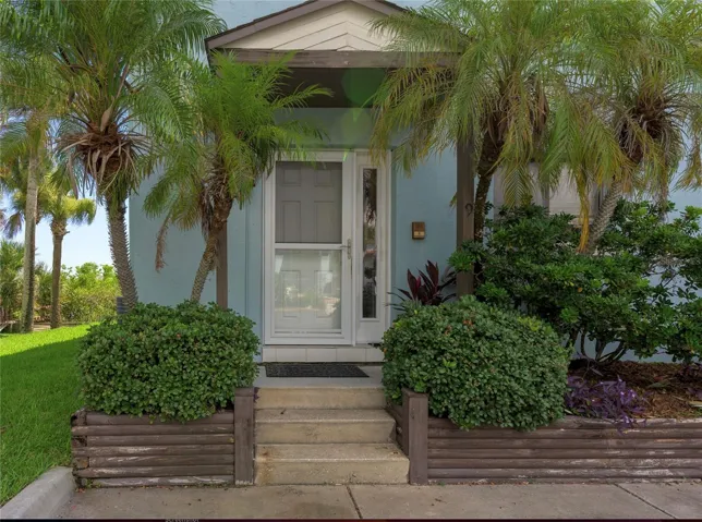 Front of Town Home
