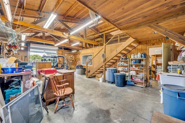 Inside Loft Barn