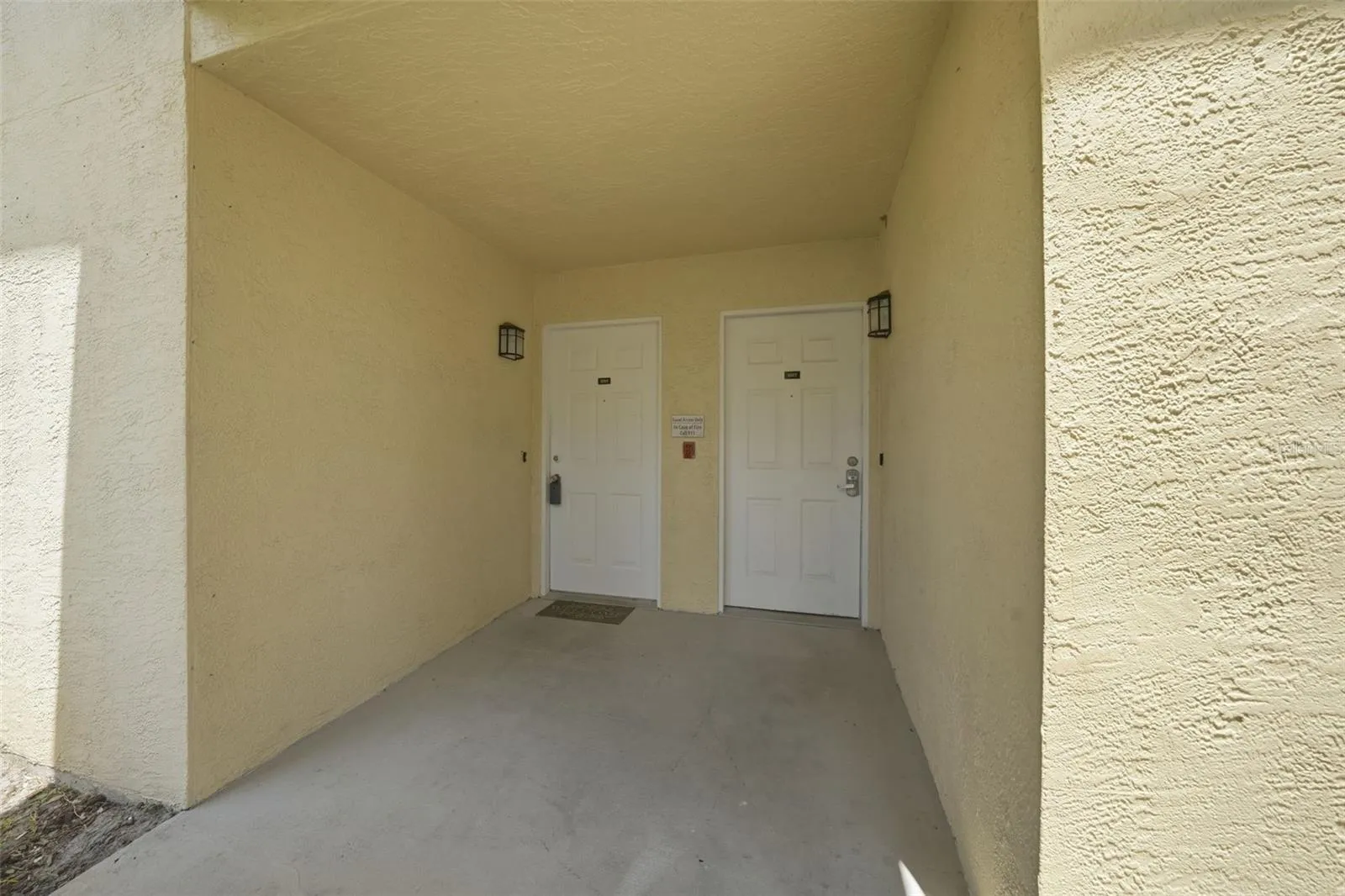 Entry - door on left