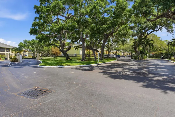 Two gated entries