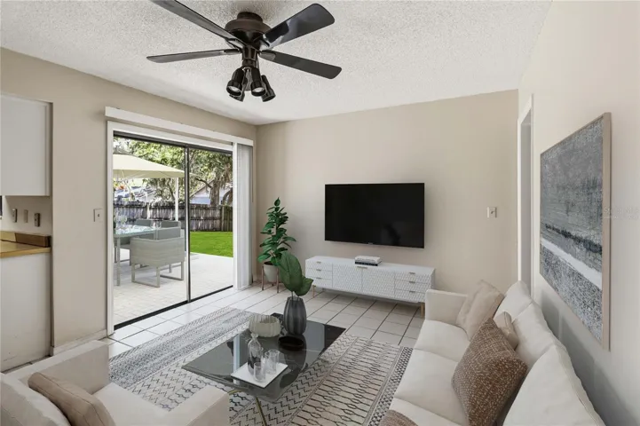 Family room-virtually staged