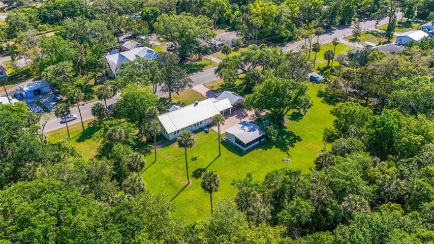 Aerial view of property.