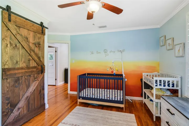 Main floor - second bedroom.