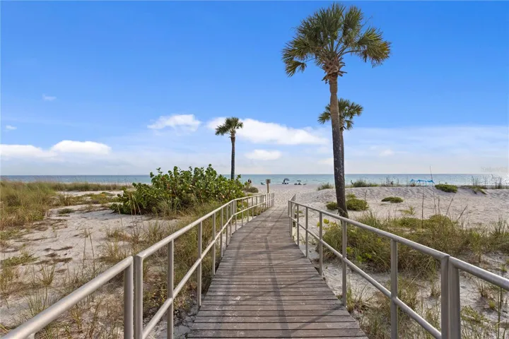 Beach access steps away from front door