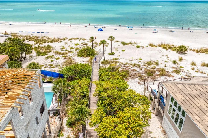Beach access steps away from front door