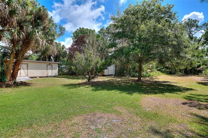 2 shed buildings on property