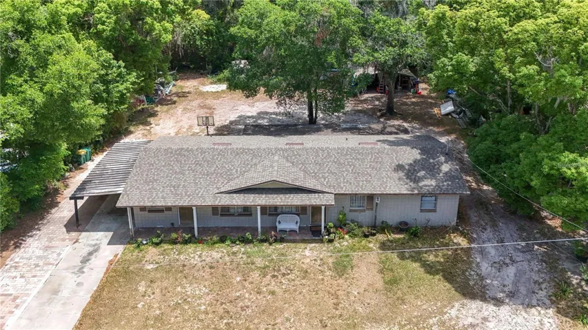 Aerial of Main Exterior