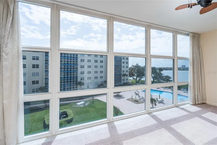 VIEW FROM INSIDE THE UNIT