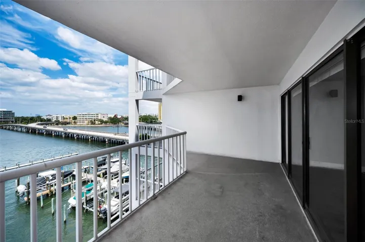 large balcony for private relaxation and sunset views!