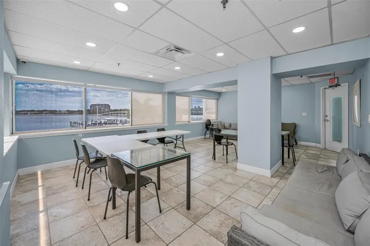 community entertainment room available for reservation