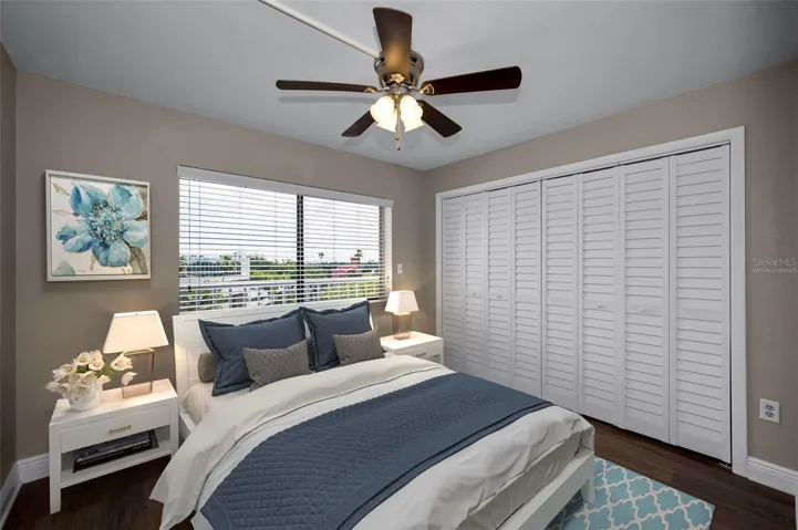 2nd bedroom - virtually staged