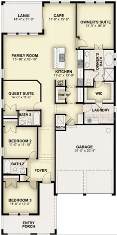 Hemingway floorplan
