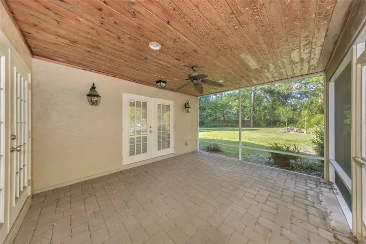 Rear Patio - Reverse View