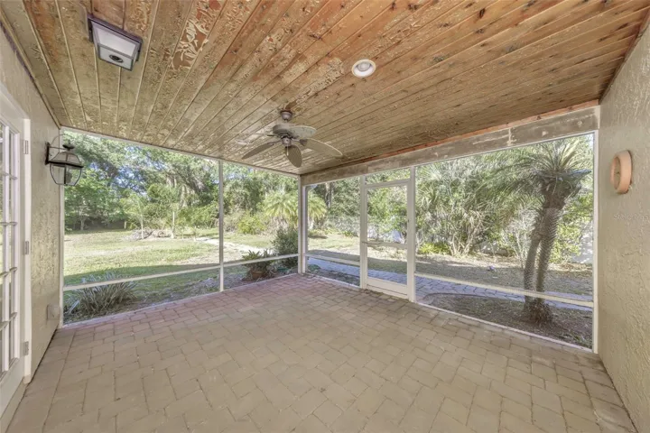 Rear Patio