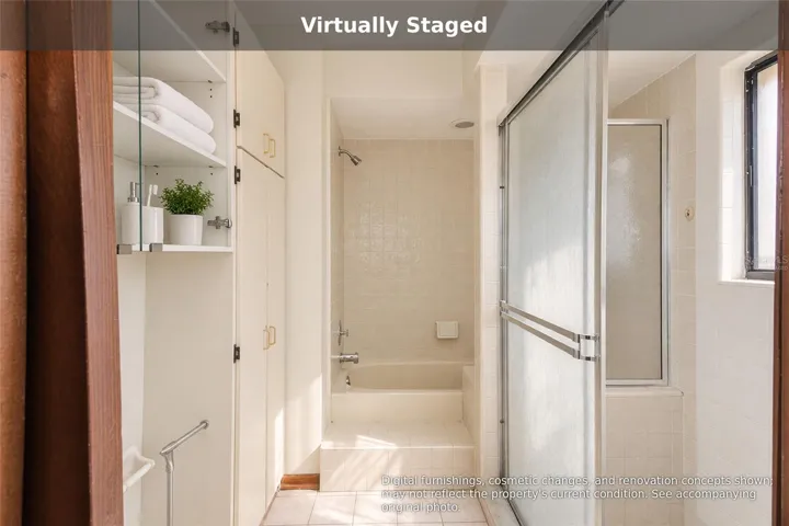 Virtually staged
