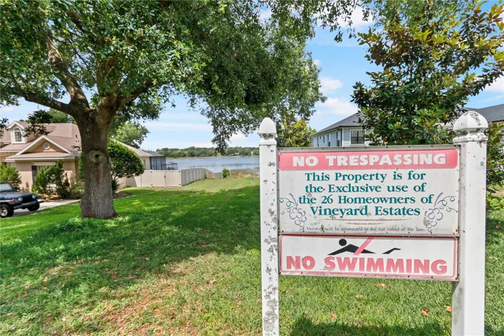 Deeded lake access