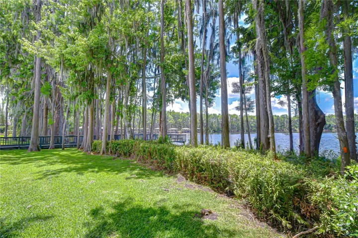 Backyard View to Lake