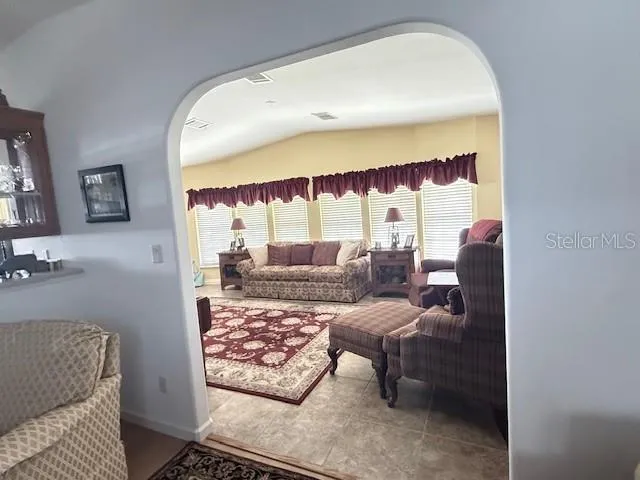 LIVING INTO SUNROOM