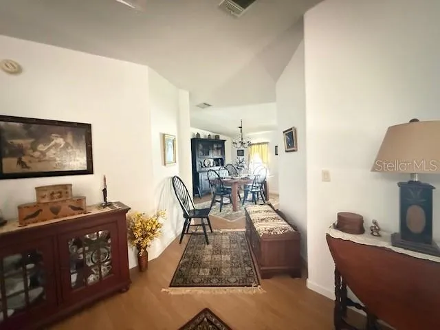 LIVING INTO HALLWAY