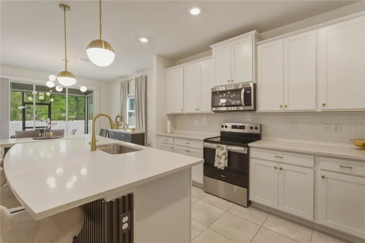 Kitchen Island View