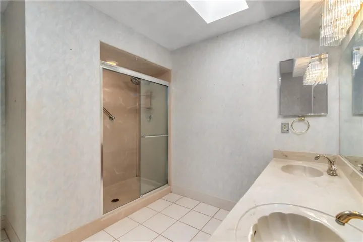 Large Walk-in Shower
